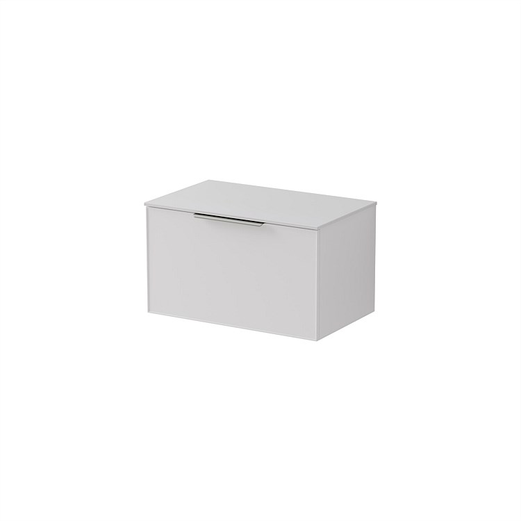 LeVivi Positano Edge 750mm Wall-Hung Solid Surface Single Drawer Vanity Matt White LeVivi Positano Edge 750mm Wall-Hung Solid Surface Single Drawer Vanity Matt White