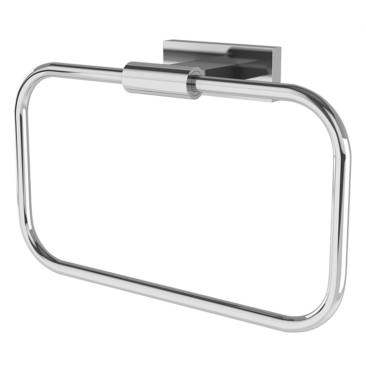 LeVivi Luisa Towel Ring Chrome