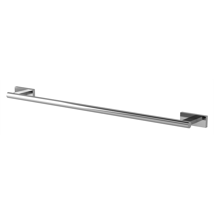 LeVivi Luisa 600mm Single Towel Rail Chrome
