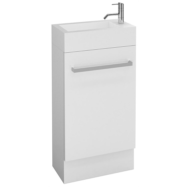LeVivi Leeds Floor-Standing 400mm Vanity White