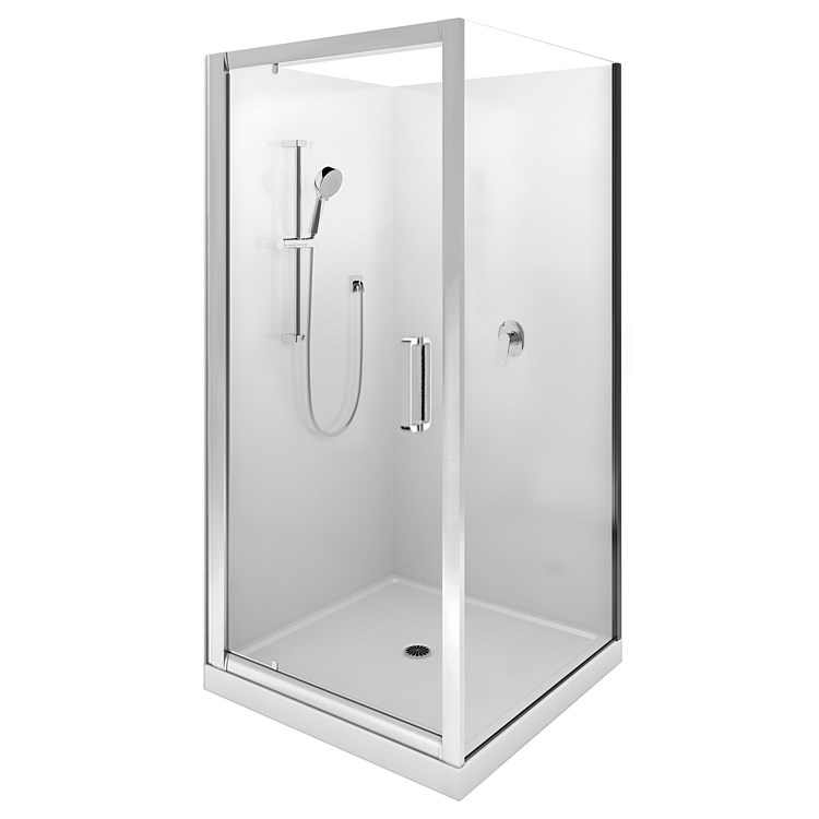 LeVivi Cabris 900mm Square Shower Enclosure Polished