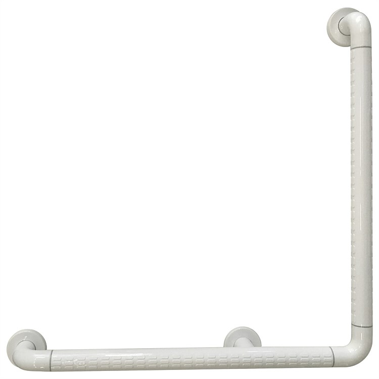 LeVivi 600mm L-Shaped Safety Grab Rail White Nylon