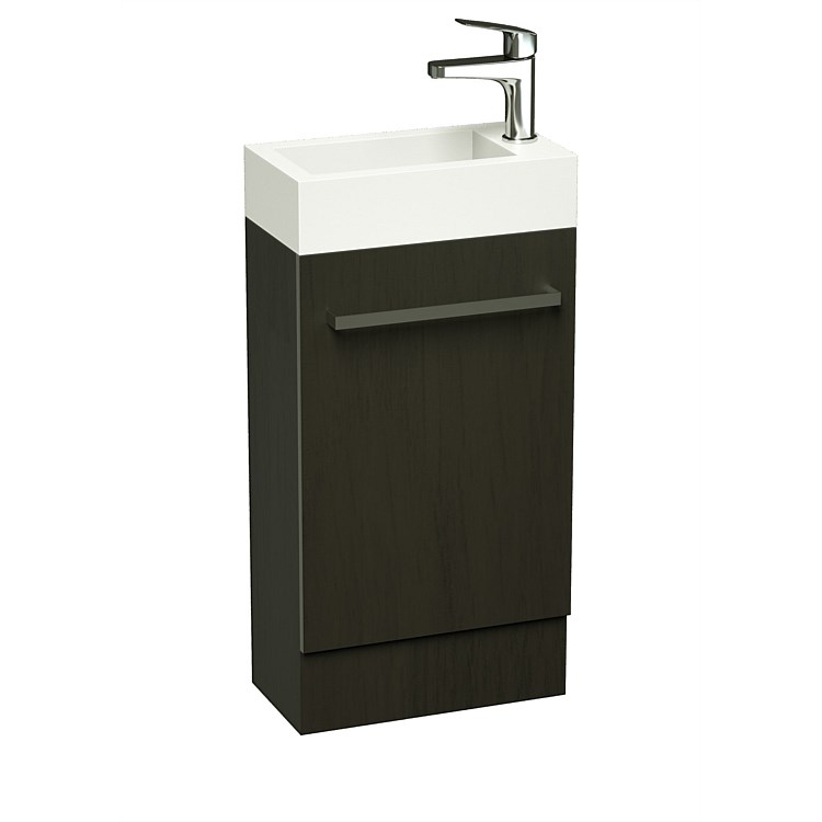 LeVivi Leeds Floor-Standing 400mm Vanity Charred Oak