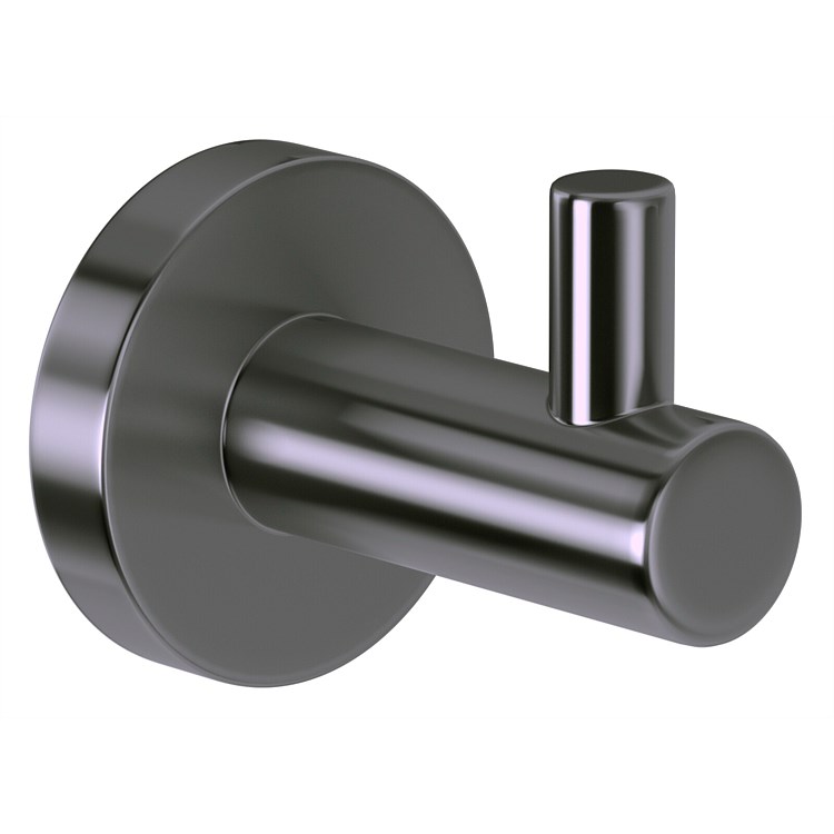 LeVivi Aspen Stainless Steel Robe Hook Gunmetal