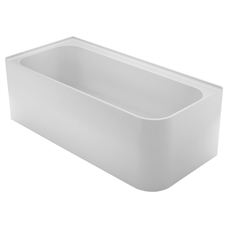 LeVivi Lucca 1700mm Left Hand 2 Sided Corner Bath White