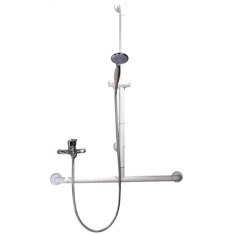 LeVivi T-Shaped Safety Grab Rail White Nylon