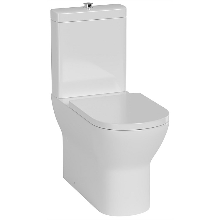 LeVivi York Care S or P Trap Toilet Suite White