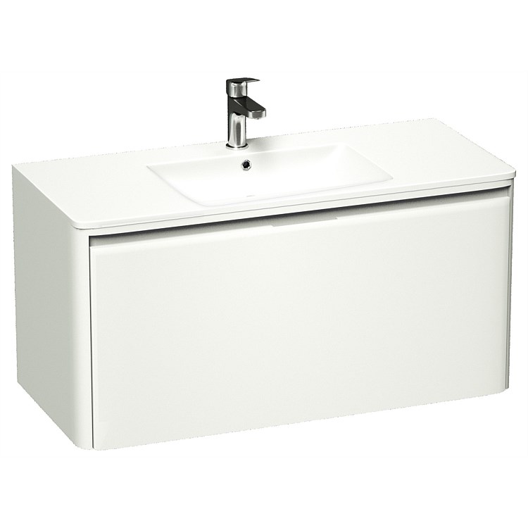 LeVivi Lucca 800mm Wall-hung Vanity White