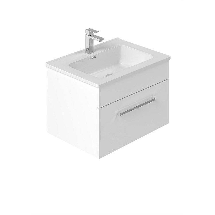 LeVivi York 600mm Wall-Hung Vanity White