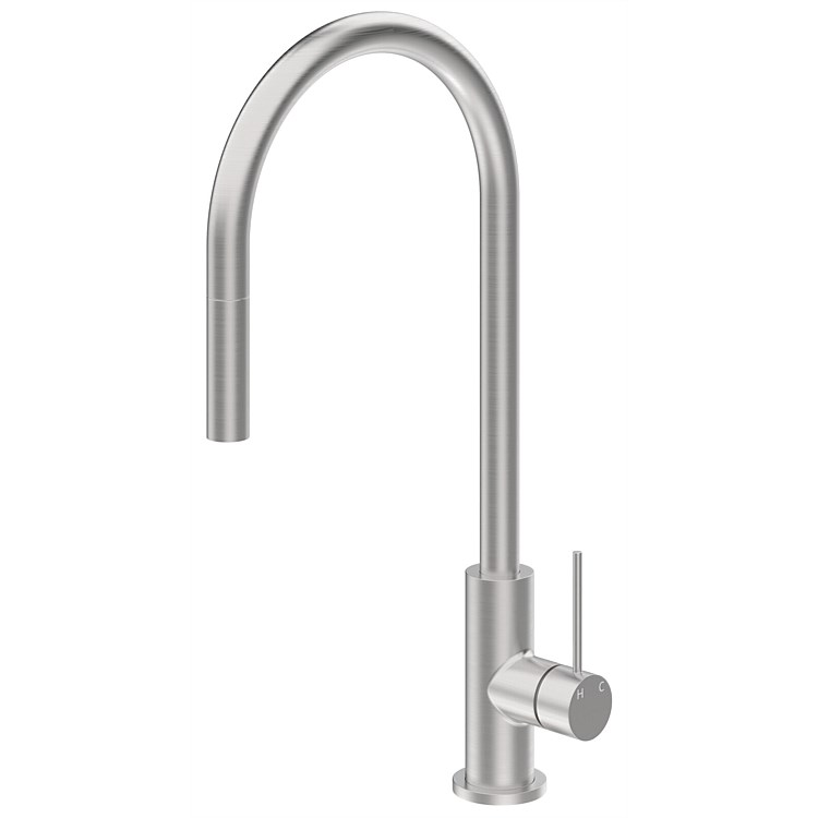 LeVivi Slim Stainless Steel Pull-Down Sink Mixer Stainless Steel