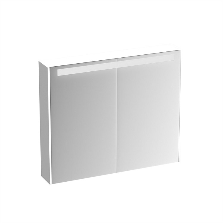LeVivi Nexa LED 900mm Mirror Cabinet White