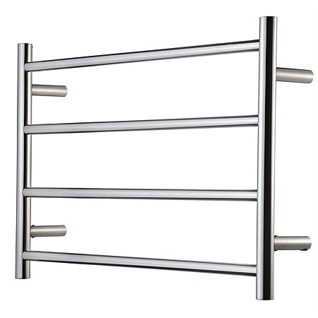 LeVivi 4 Bar 510mm Extended Round Towel Warmer Stainless Steel