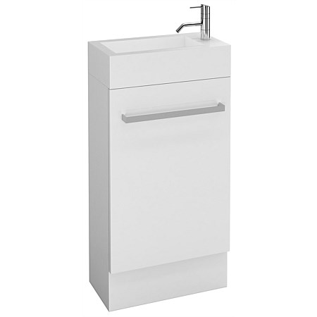 LeVivi Leeds Floor-Standing 400mm Vanity White