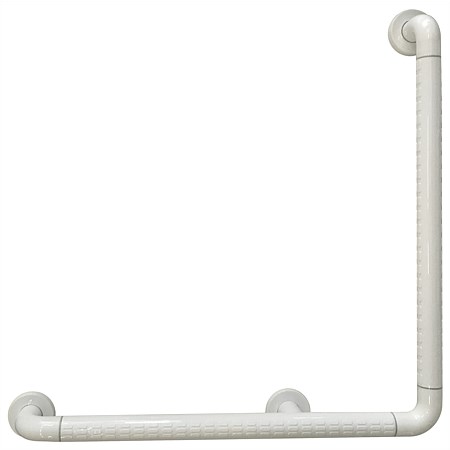 LeVivi 750mm L-Shaped Safety Grab Rail White Nylon