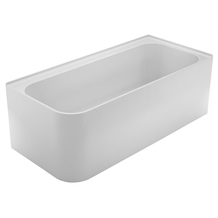 LeVivi Lucca 1500mm Right Hand 2 Sided Corner Bath White