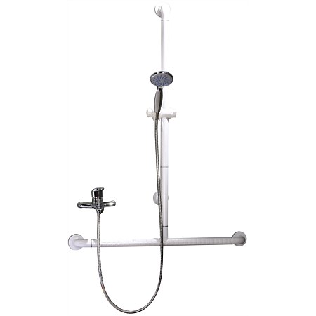 LeVivi T-Shaped Safety Grab Rail White Nylon