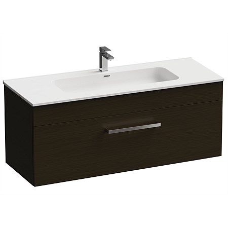 LeVivi York 1200mm Wall-Hung Vanity Charred Oak