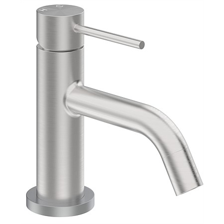 LeVivi Slim Stainless Steel Basin Mixer Stainless Steel