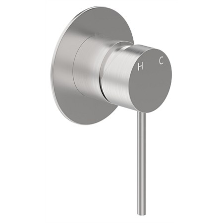 LeVivi Slim Stainless Steel Shower Mixer Stainless Steel