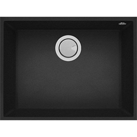 Mercer Duro Granite Ravenna Bowl Sink Insert Black DG140U-B