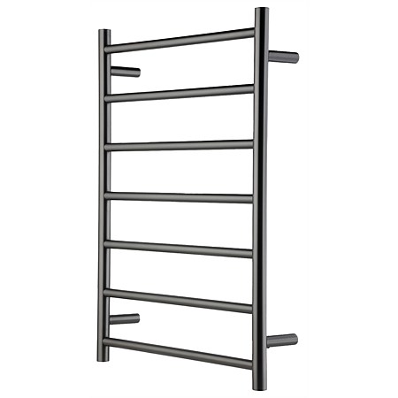LeVivi 7 Bar 825mm Round Towel Warmer Gunmetal