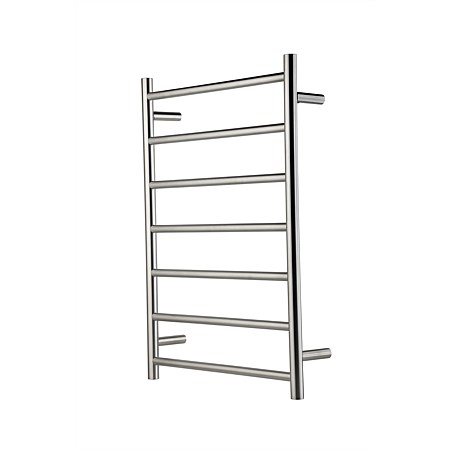 LeVivi 7 Bar 825mm Round Towel Warmer Brushed