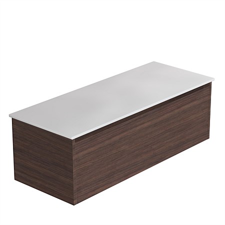 LeVivi Cibolo Prima 1200mm Wall-Hung Vanity Walnut