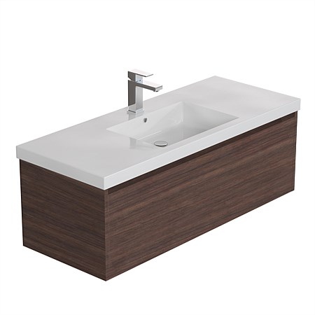 LeVivi Cibolo Neo 1200mm Wall-Hung Vanity Walnut