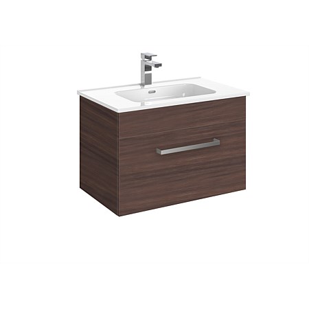 LeVivi York 750mm Wall-Hung Vanity Walnut