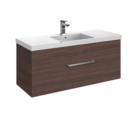 LeVivi York Neo 1200mm Wall-Hung Vanity Walnut