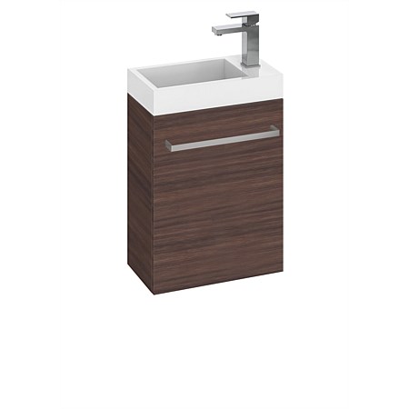 LeVivi Leeds Wall-Hung 400mm Vanity Walnut