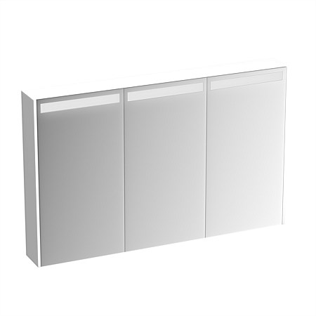 LeVivi Nexa LED 1200mm Mirror Cabinet White