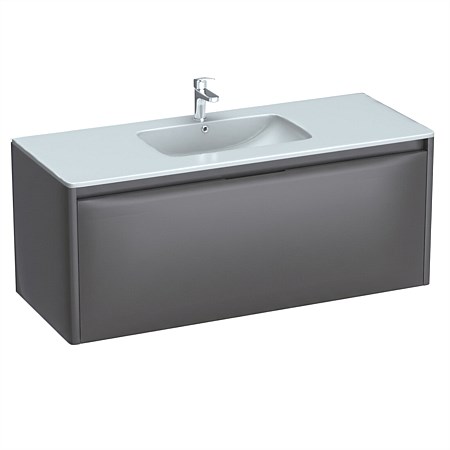 LeVivi Lucca 1200mm Wall-Hung Vanity Charcoal